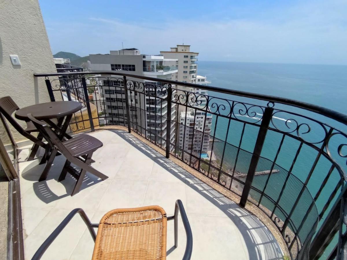 Apartamentos El Penon Del Rodadero Vista Al Mar - By Apartamar Santa Marta Ngoại thất bức ảnh